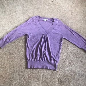 Purple sweater